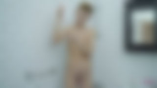 A Big Twink Cock in The Bathroom
