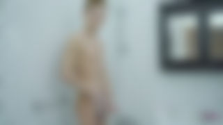 A Big Twink Cock in The Bathroom